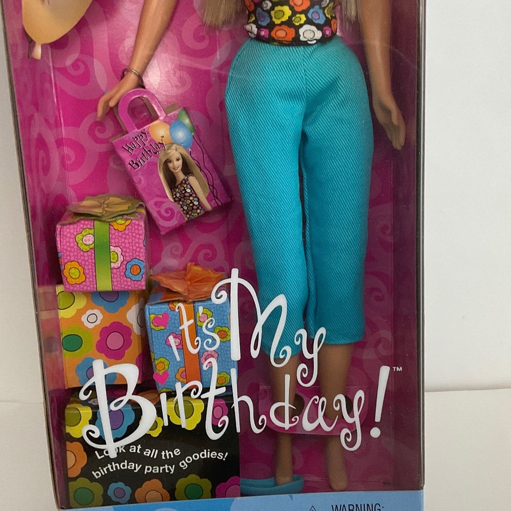 Barbie “It’s My Birthday!” Doll 2001 Mattel Kmart Special Edition - Picture 4 of 7